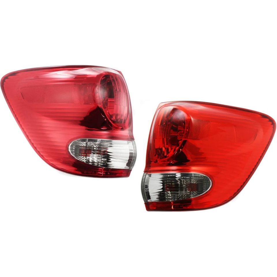 Gift-Ready Set of 2 Tail Light For 2005-2007 Toyota Sequoia Limited LH & RH w/ Bulb