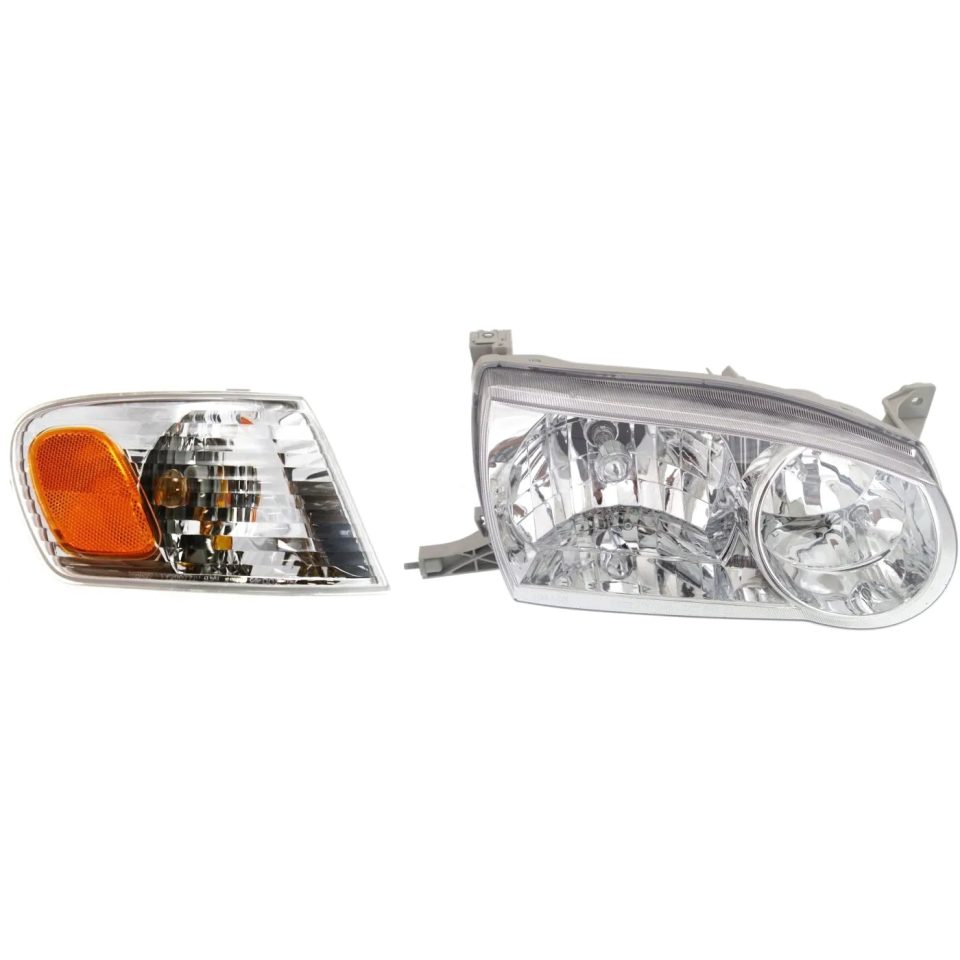 Select Headlight Kit For 2001-2002 Toyota Corolla Passenger Side