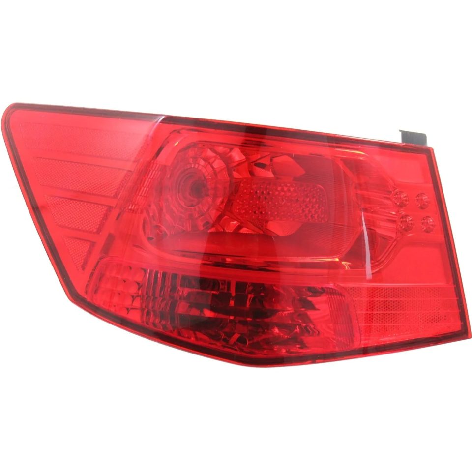 Food-Grade Healthy Tail Light For 2010-2013 Kia Forte Driver Side Outer