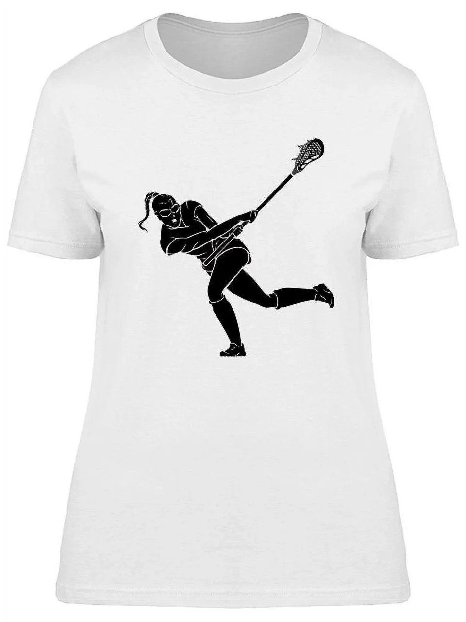 Safe Thickened Lacrosse Female Swing T-Shirt Women -Image by Shutterstock, Female Small