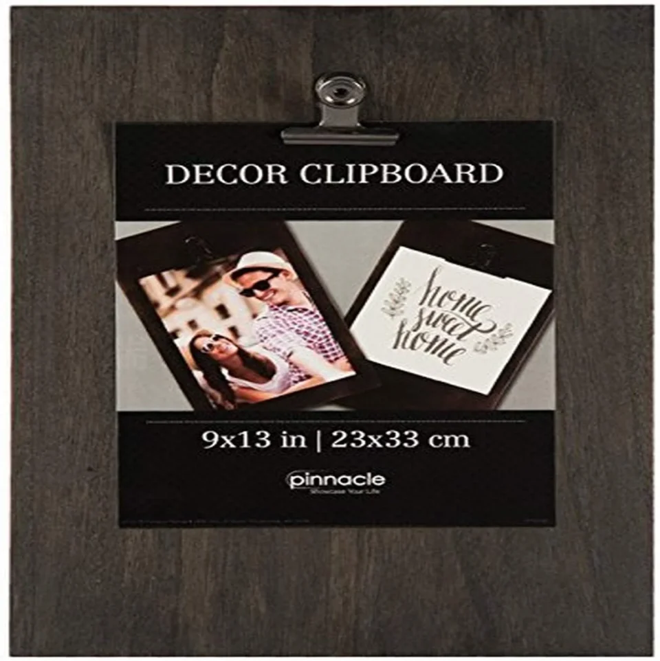Pure Pinnacle 9 x 13 Black Clipboard, 1 Each