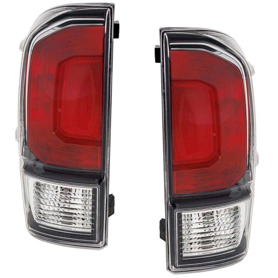 Dining Set of 2 Tail Lights Taillights Taillamps Brakelights Driver & Passenger Pair