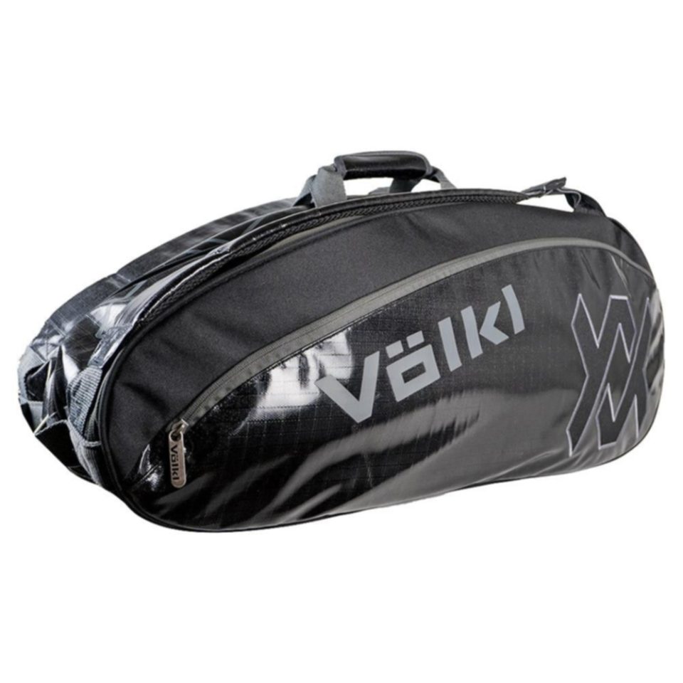 Office Top-Rated Volkl Primo Mega Tennis Bag Black and Charcoal ( )