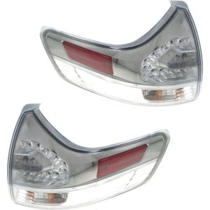 Lightweight Tail Light For 2011-2017 Toyota Sienna Set of 2 Driver Passenger Side Outer CAPA