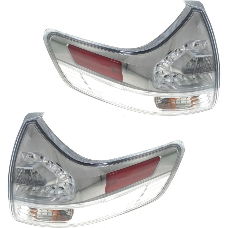 Lightweight Tail Light For 2011-2017 Toyota Sienna Set of 2 Driver Passenger Side Outer CAPA