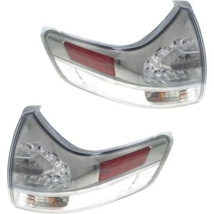 Lightweight Tail Light For 2011-2017 Toyota Sienna Set of 2 Driver Passenger Side Outer CAPA