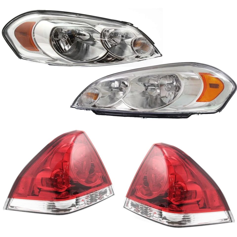 Select Core Auto Light Kit For 2006-2013 Chevrolet Impala Left and Right Side Tail Light