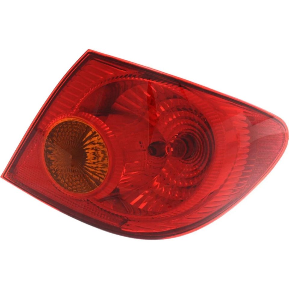 Lightweight Tail Light for 2003-2004 Toyota Corolla Passenger Side