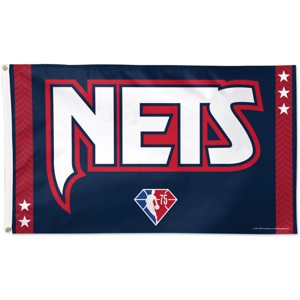 Best-Selling WinCraft Brooklyn Nets 3' x 5' 2021/22 City Edition Deluxe Single-Sided Flag