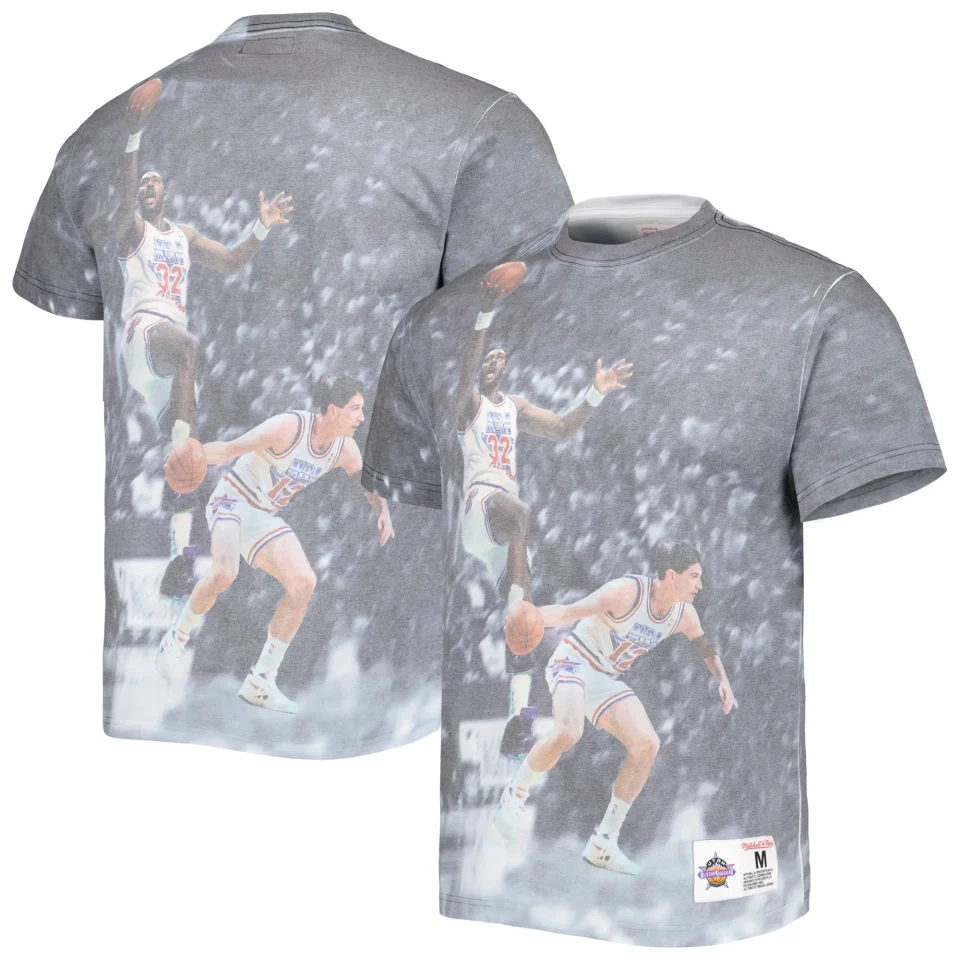 Pure Men's Mitchell & Ness Utah Jazz Above the Rim Graphic T-Shirt