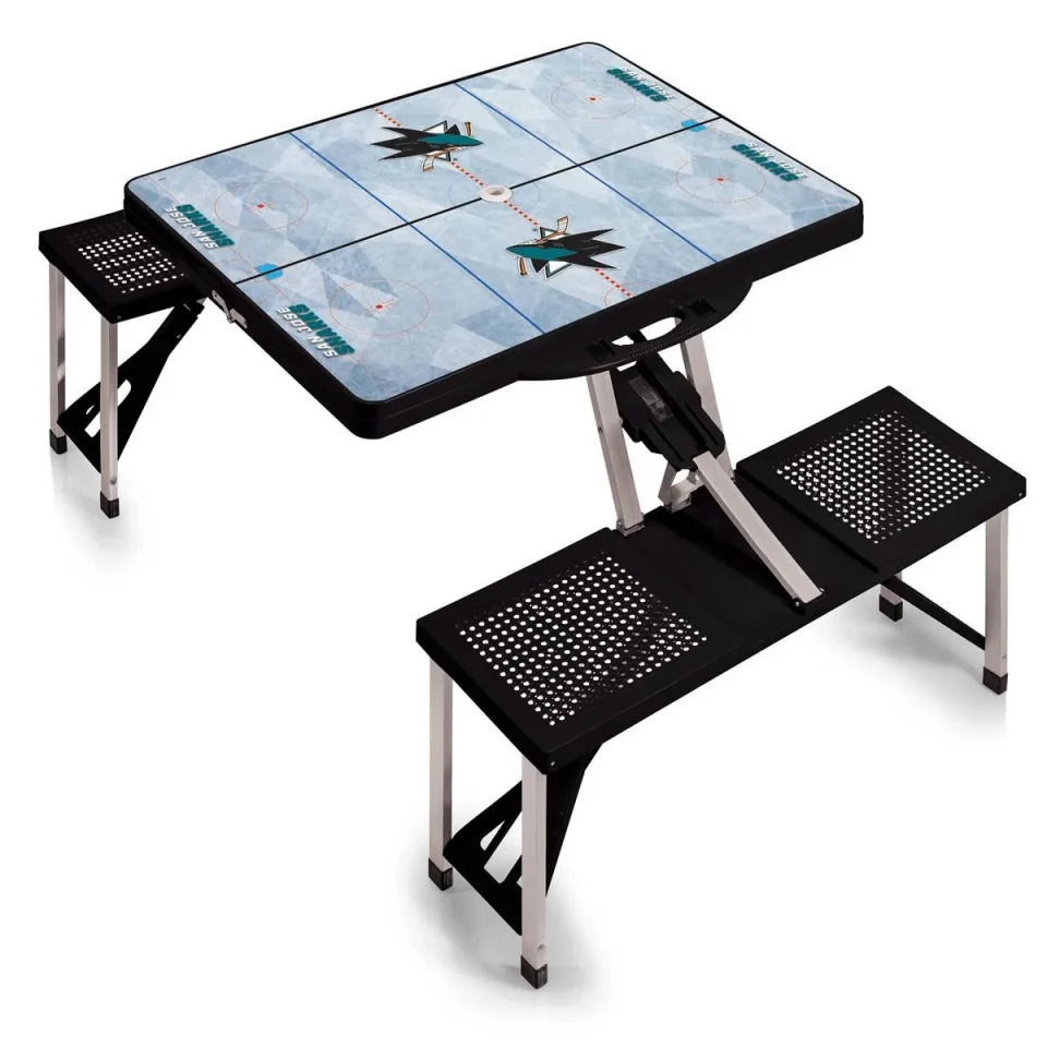 Ultimate San Jose Sharks Portable Folding Picnic Table