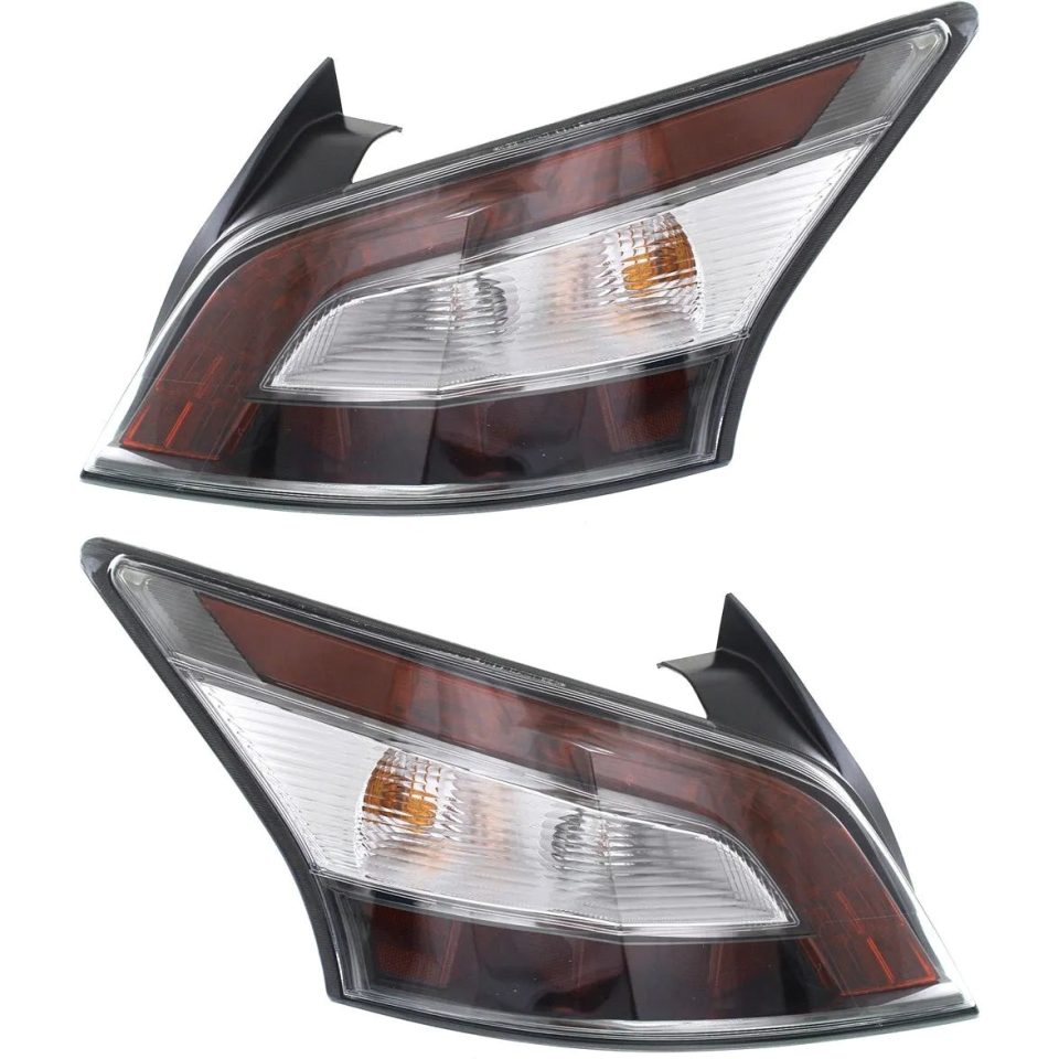 Top-Rated Tail Light For 2012-2014 Nissan Maxima Set of 2 Driver and Passenger Side CAPA