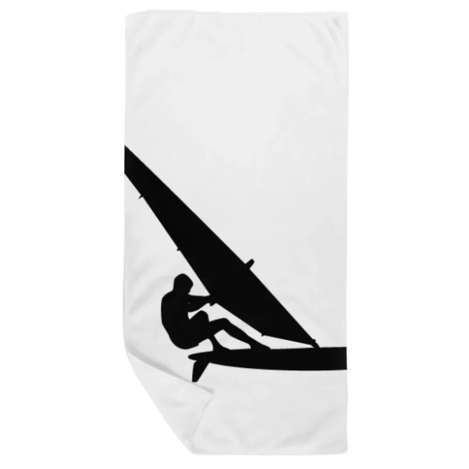 BPA-Free Sports Surfing Sailboat Player Bath Towel Soft Washcloth Facecloth 35x70cm