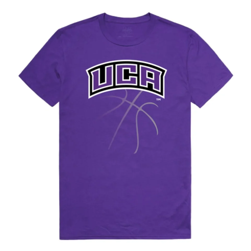 Bamboo Travel Central Arkansas Bears Basketball T-Shirt Purple Small