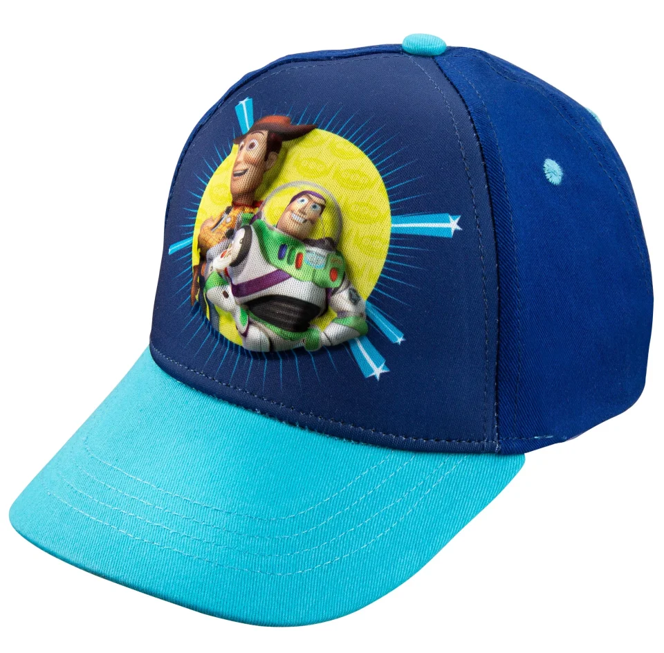 BPA-Free Disney Pixar Toy Story 4 Boys 3D Baseball cap with Tom Hanks and Tim Allen Age 4-7